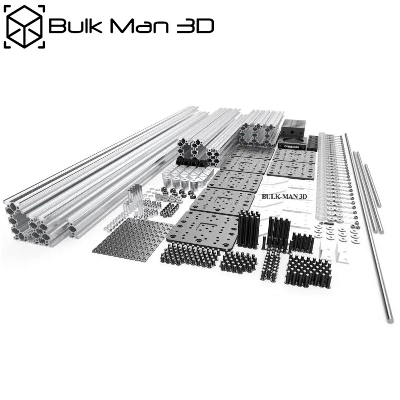 20%off BulkMan 3D 4Axis C-Beam XL Large Machine Mechanical Kit DIY CNC Milling Engraver Bundle with 2.45N.m Nema23 Stepper Motor