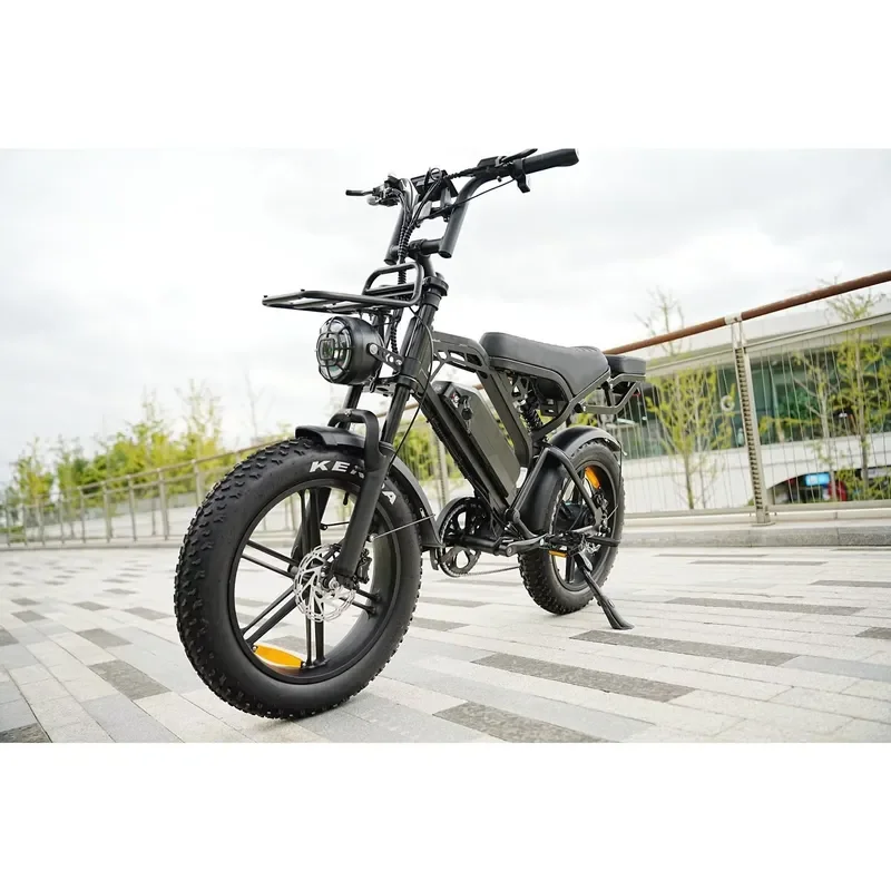 STROVAN V20 PRO Electric Mountain Bike 48V 250W 20*4 Inch Fat Tire Lithium Battery-Powered Electric Bicycle