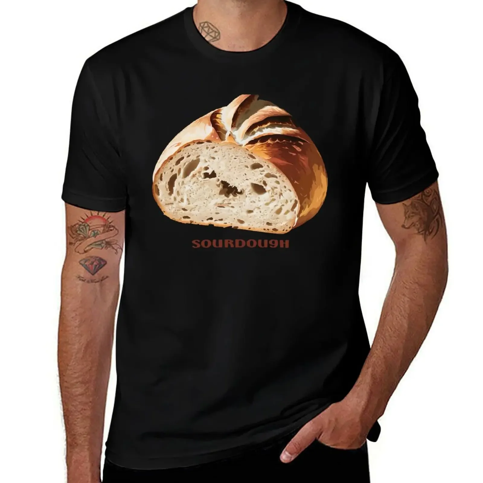 Sourdough T-Shirt quick drying street wear oversized t shirt clothes for men