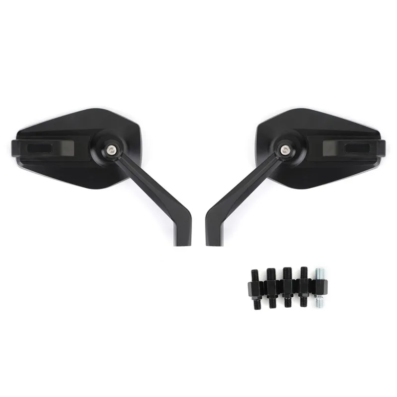 

Artudatech Motorcycle CNC Aluminum Mirror Set Universal 8mm 10mm Fit for Honda MSX125 Grom