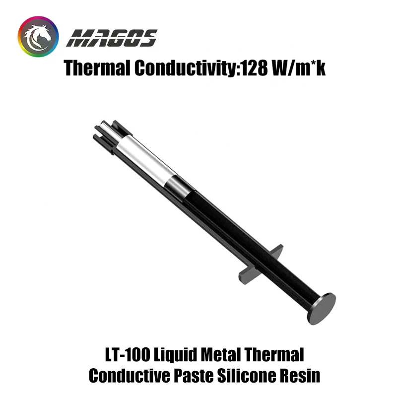 Grasso termico per metalli liquidi LT-100 128W/mk, lettori di fascia alta a composto termico MOD utilizzati