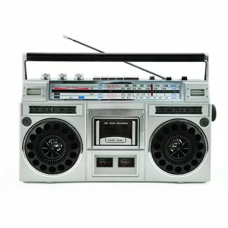 Vintage Nostalgic Stereo Two Channel Recorder Recorder Cassette Cassette Player Old Man Radio