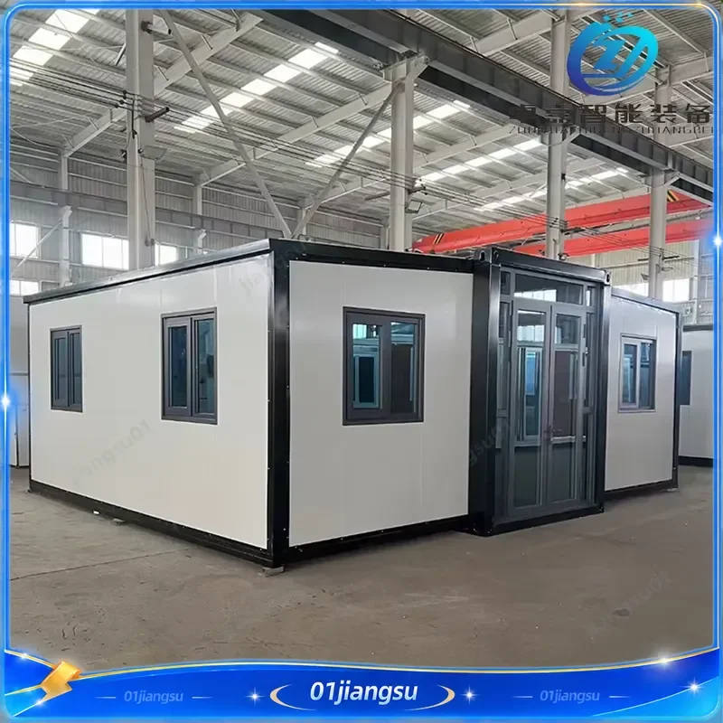 Ready to Move In 20ft Expandable Container House Prefab Mobile Home Modern Portable Villa Tiny House for Sale Fast Shipping
