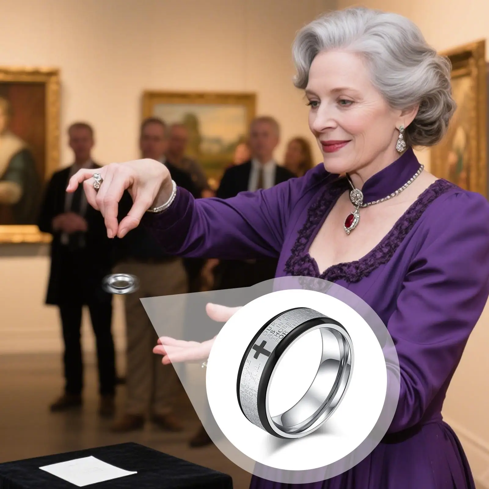 Sztuczki Magiczne Latający Pierścień Magiczny Sztuczka Metalowe Fajne Latające Zabawki na Podróże Karnawał Scena Dzieci Dorośli Występy Uliczne Impreza