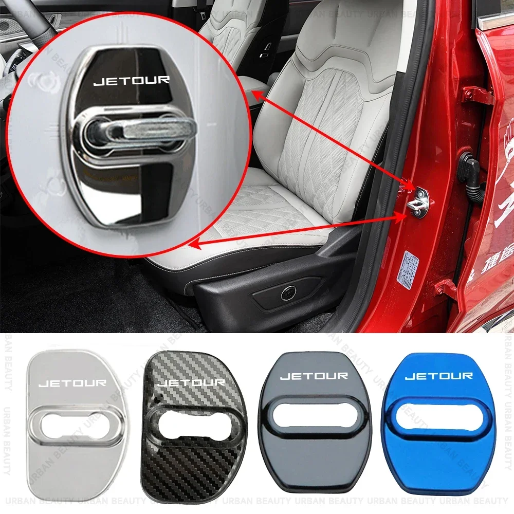 

Крышка дверного замка автомобиля, чехол с автоматическими эмблемами для Jetour X70 Jetour t2 T2 i-DM G700 X90 x95 ICH-X K3, аксессуары для стайлинга автомобилей