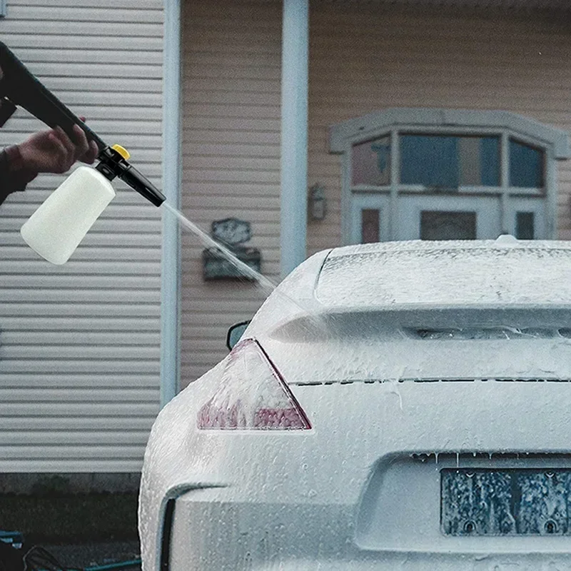 750 مللي قاذف رغوة الثلج صابون السيارة غسالات الضغط العالي مولد رغوة ل Karcher K2 K3 K4 K5 K6 K7 فوهة البخاخ قابل للتعديل #4