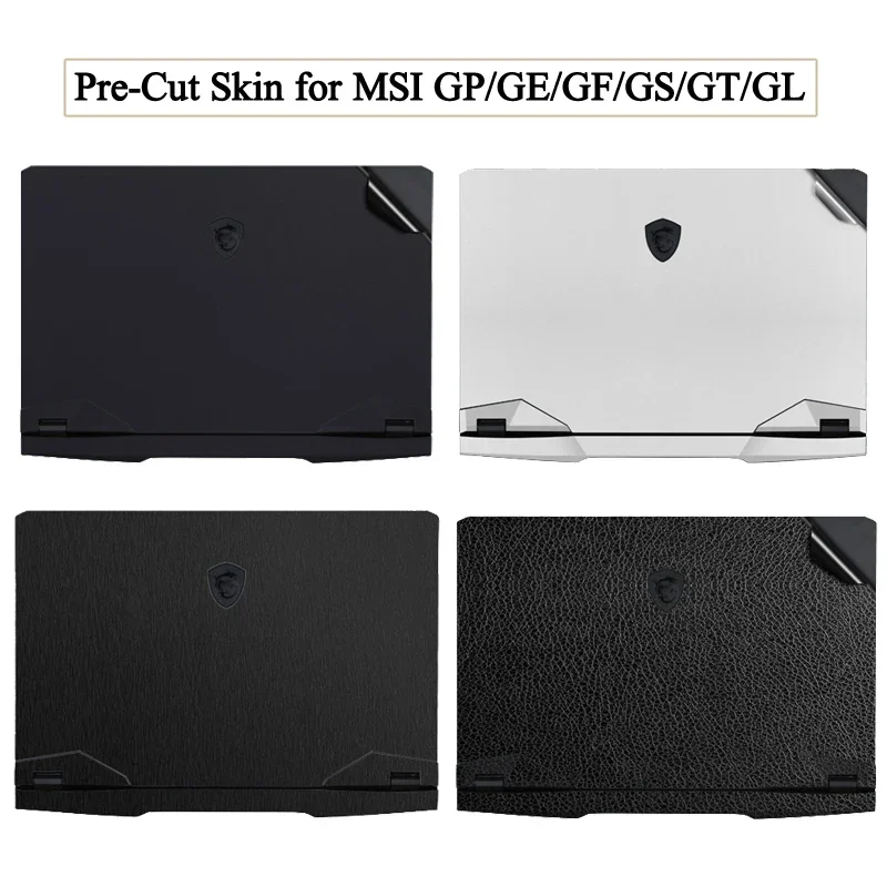 Anti-Fingerabdrücke Vinyl-Aufkleber-Hautschutz für MSI Sword 15 17 Film für GE78 GS GT77 GL GF GP GE66 76 Creator 17 Modern