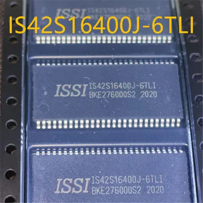 10 Buah IS42S16400F-7TLI TSOP-54 100% Baru