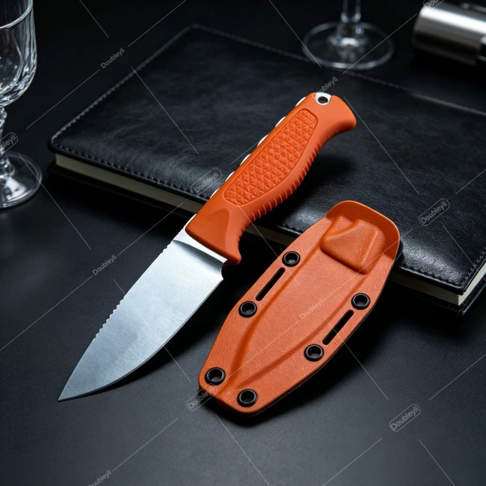 Multi-purpose Jungle Adventure 15006 Straight Knife with CPM-S30V Steel Non-slip Handle – Durable Outdoor Fishing Essential Tool