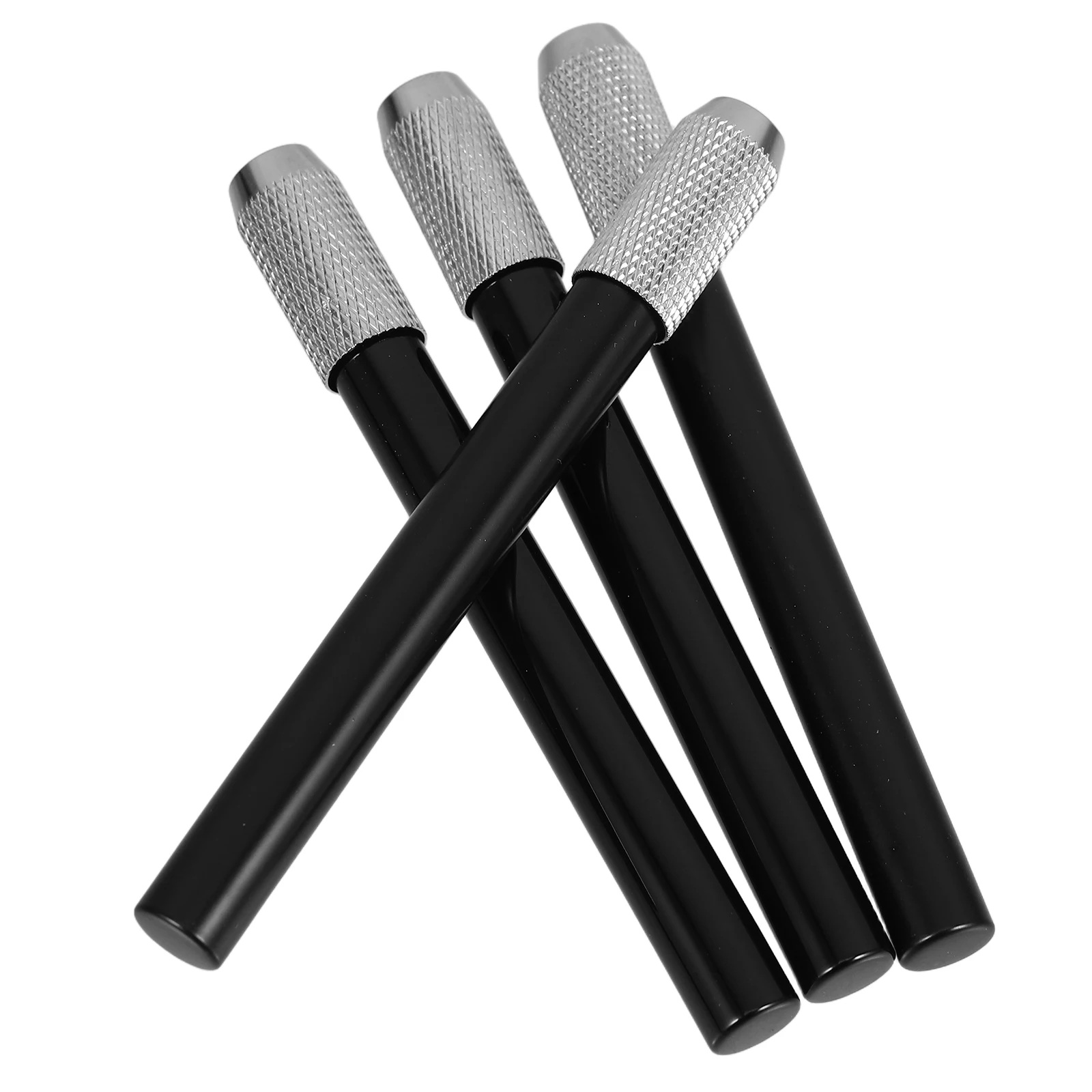 

4pcs Pencil Extender Metal Handle Holder for Pencils Copper Charcoal Stand Extendable Pen School Supplies Stationery