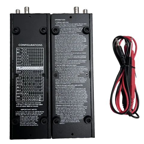 LASE CT-88C Separat multifunktionskabeltestare Linjemätare XLR-signallinjemätare HDM-linjemätare Automatisk ljudlinjemätare på sidan 8 best sales Testare XLR - №2