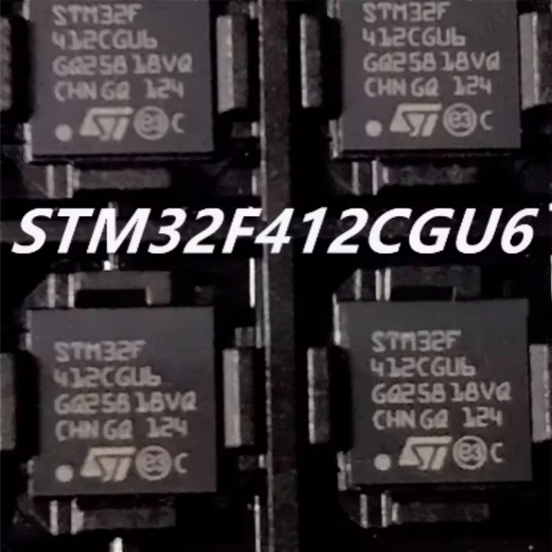 1PCS New original STM32F412CGU6 UQFN48 32-bit MCU ARM microcontroller chip micro controller QFN-48 412CGU6