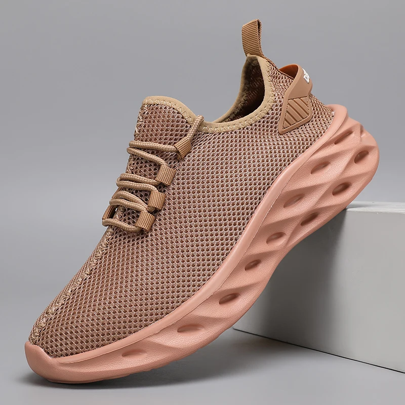 

Мужская повседневная спортивная обувь, дышащие легкие кроссовки, уличные сетчатые черные кроссовки, спортивная обувь для бега, тенниса, прогулочной обуви