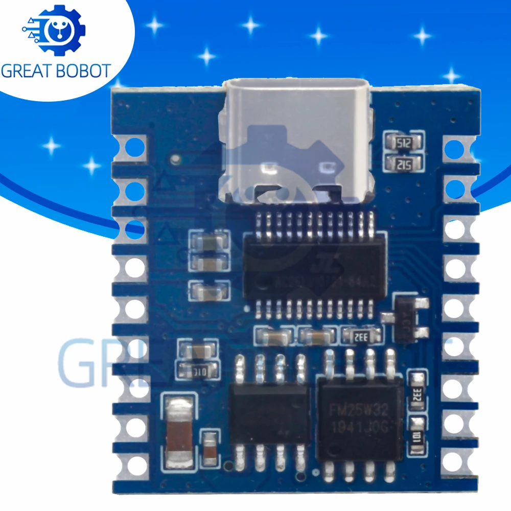1/2PCS DY-SV17F Type-C Voice Audio Module, IO Trigger Mini MP3 Player
