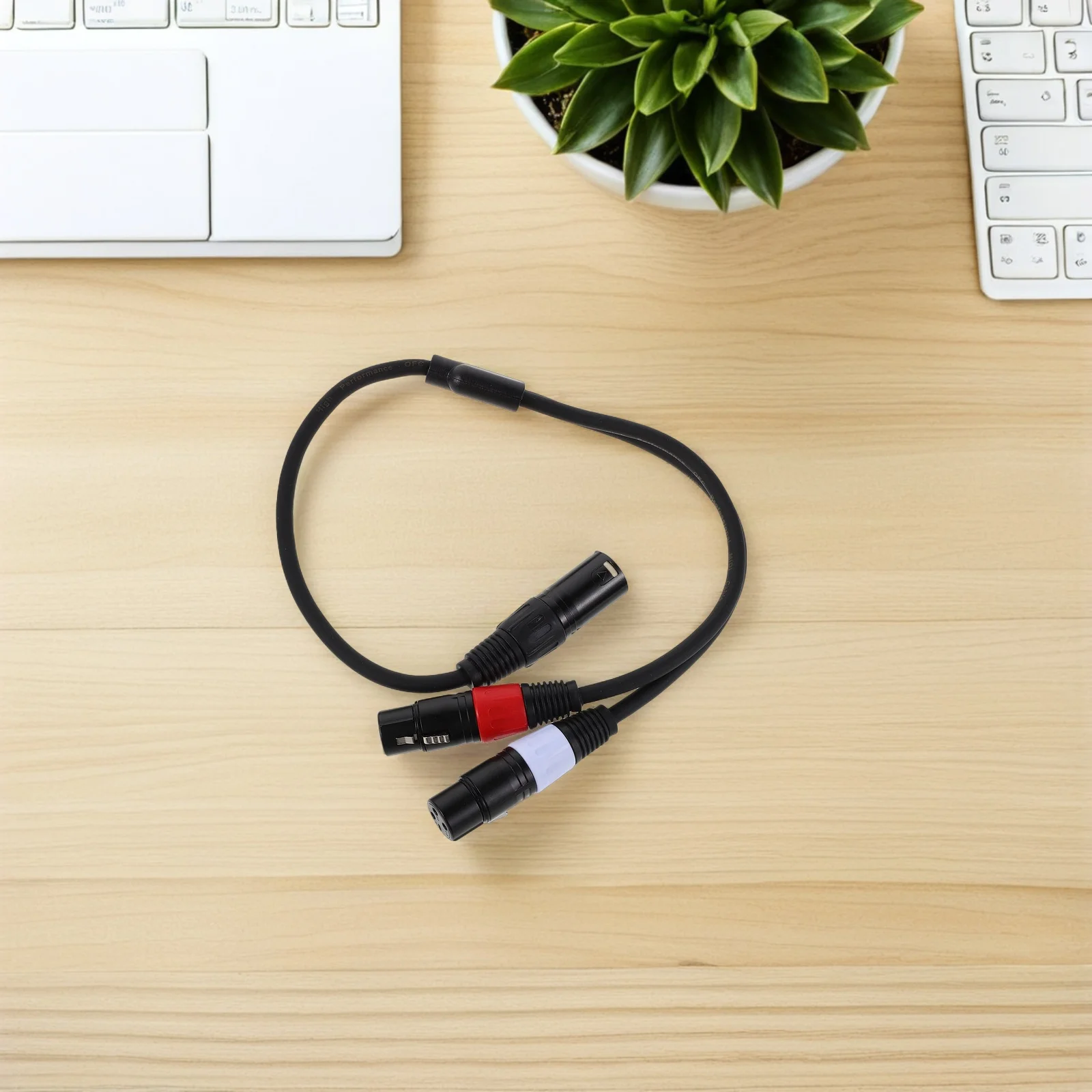 

Xlr Audio 0.5M Male To Female Microphone Cord Balanced Signal Transmission For Studio Stage Live Streaming Mic Cable Xlr Male To