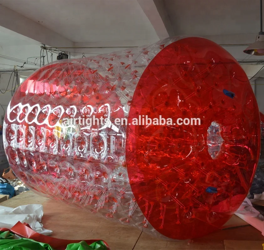 Water zorbing price, exciting inflatable water roller toy ball for people A3043-3