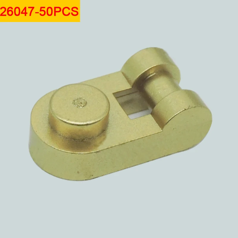 3024/3023/4073/98138/3070/3069/26047/3022/15573/3623/3710/2420/ Golden Brick Building Blocks MOC Construction Gold Toy Parts