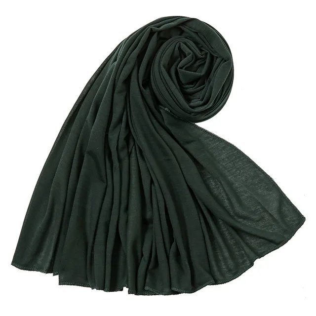 105884-f527d7.jpg Hot Muslim Fashion Woman Soft Hijabs Scarf Shawl Plain Cotton Jersey Scarves Turban Women Long Shawls Head Wrap Headband Abaya