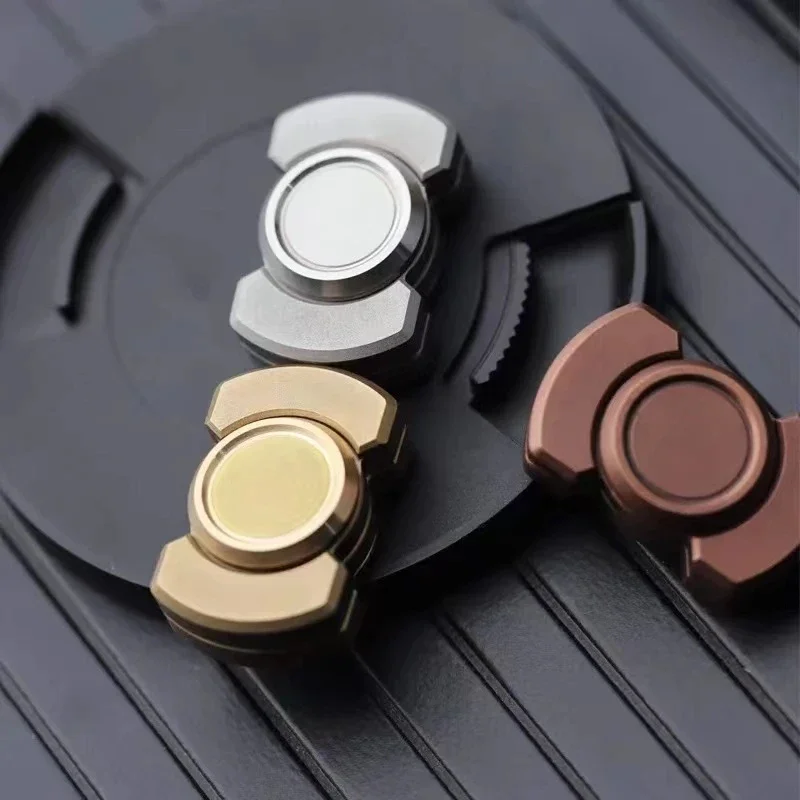 Magnetic Slider Stress Relief Cube Fidget Spinner EDC Adult Decompression Toys Anti Stress Hand Spinner Anxiety Relief Toys