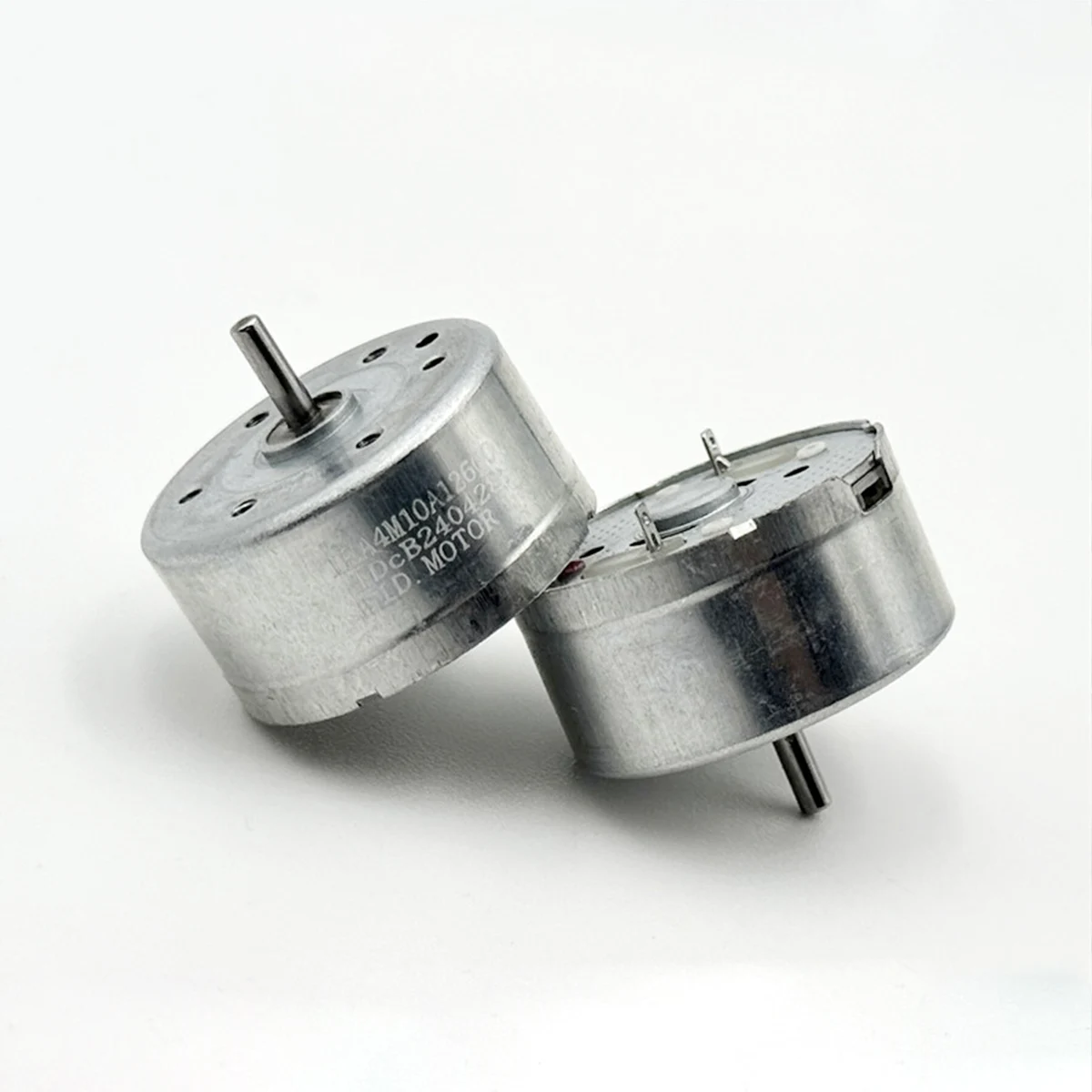1 unidad DC 1,5 V 3V 4,5 V 5V 6V DC Micro Mini 300 Motor 6900RPM para Panel Solar 24mm RF-300-1D390 Motor redondo modelo de juguetes DIY de bajo ruido