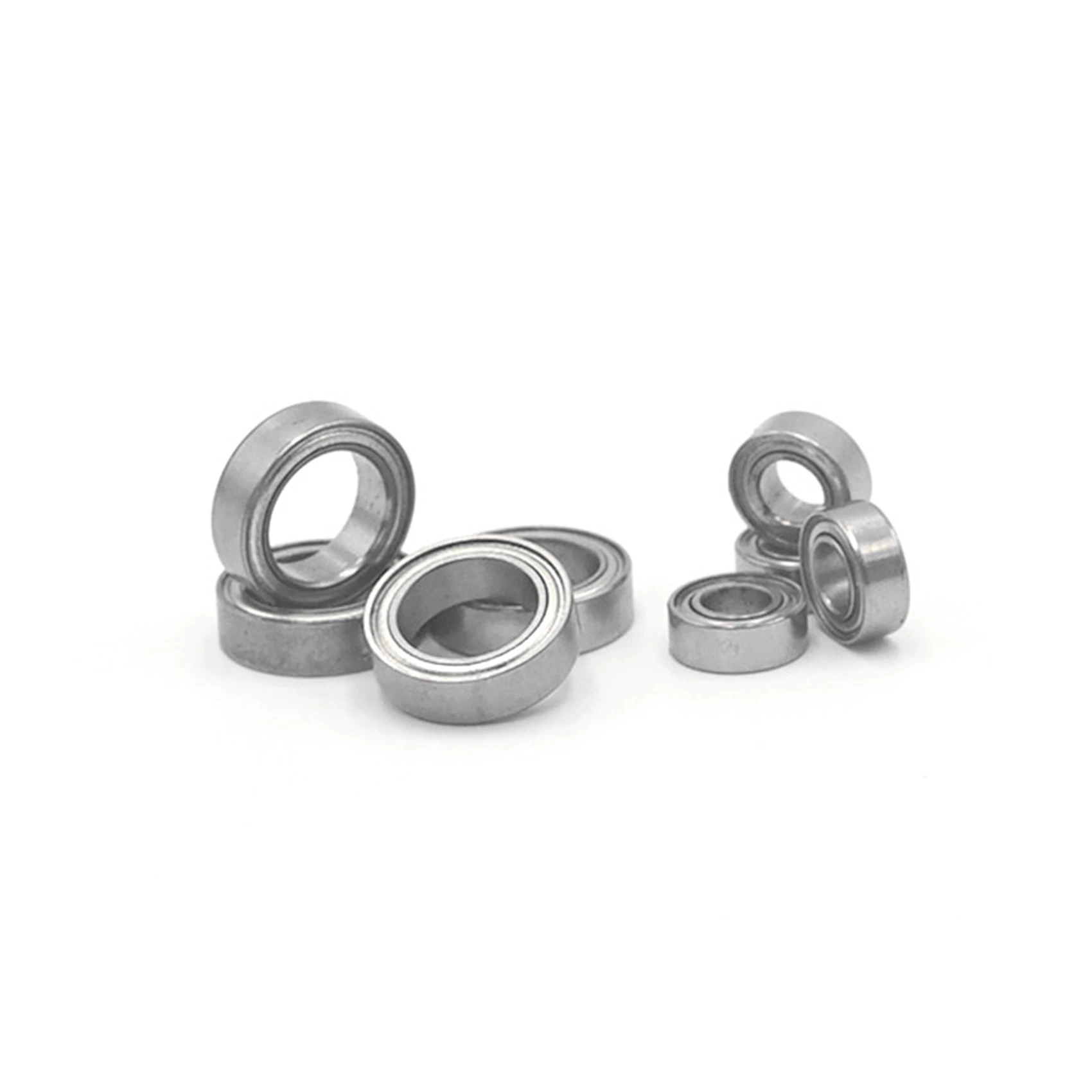 

ELECT-16Pcs Ball Bearings 4X8x3mm 8X12X3.5Mm For HSP Himoto E18 Wltoys 1/18 RC Car Spare Parts A949 A959 A969 A979 A959-B