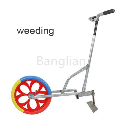 Multi-function Weeding Artifact, Micro-Tiller, Ripper, Ploughing, Hand-push Hoe, New