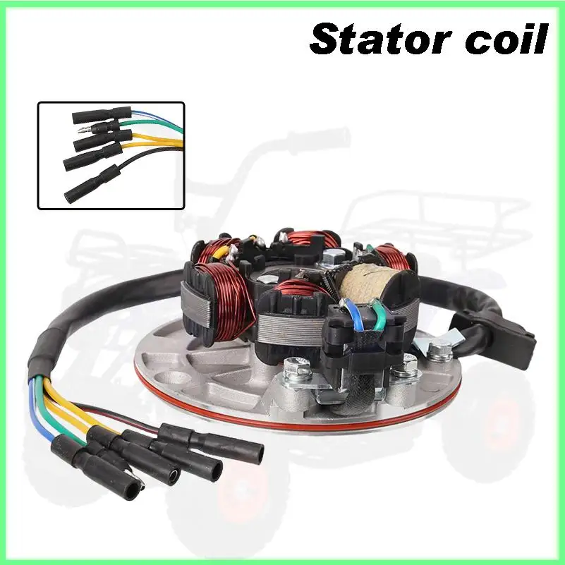 New Solenoid Stator Rotor Kit for YX 140cc Engine Pit Earth Bicycle Motorcycle Accessories