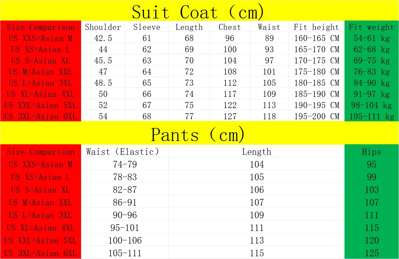 Fashion Men\'s Casual Business Suit Coat Trousers 2 Pieces Set / Male Solid Color Wedding Two Button Blazers Jacket Dress Pants