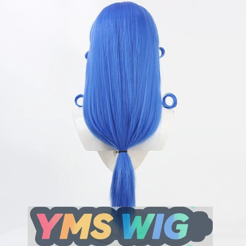 [YMS WIG] شعر مستعار الأميرة الجوزاء لوتس صوت كوس آلية الجمال مدببة جذر الشعر الأزرق الملكي