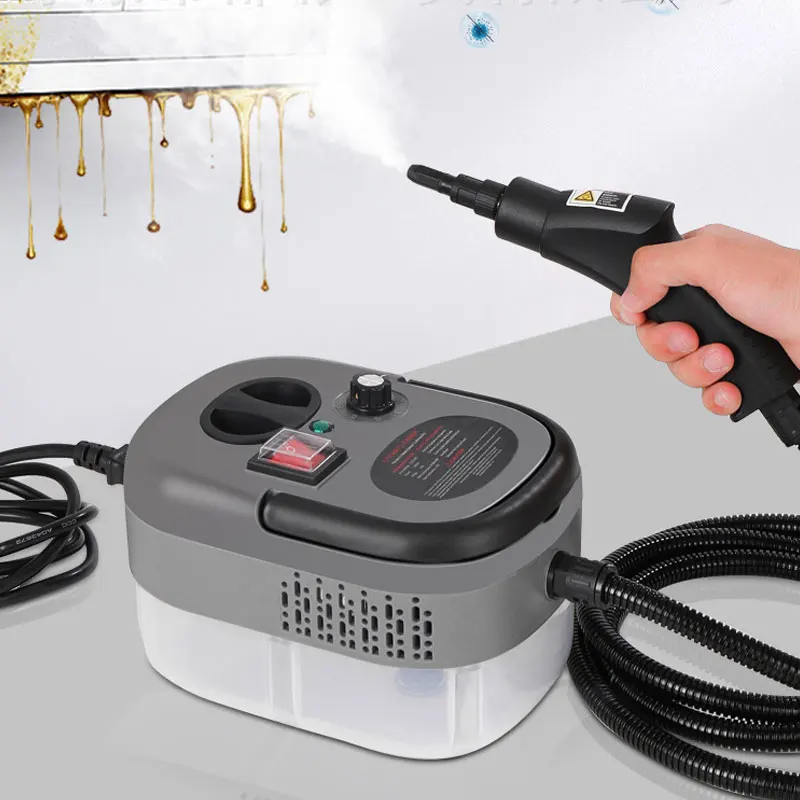 Handheld Steam Cleaner High Temperature Household Sterilization For Air Conditioner,Sofa,Kitchen Hood Car Steam Cleaner 2500W