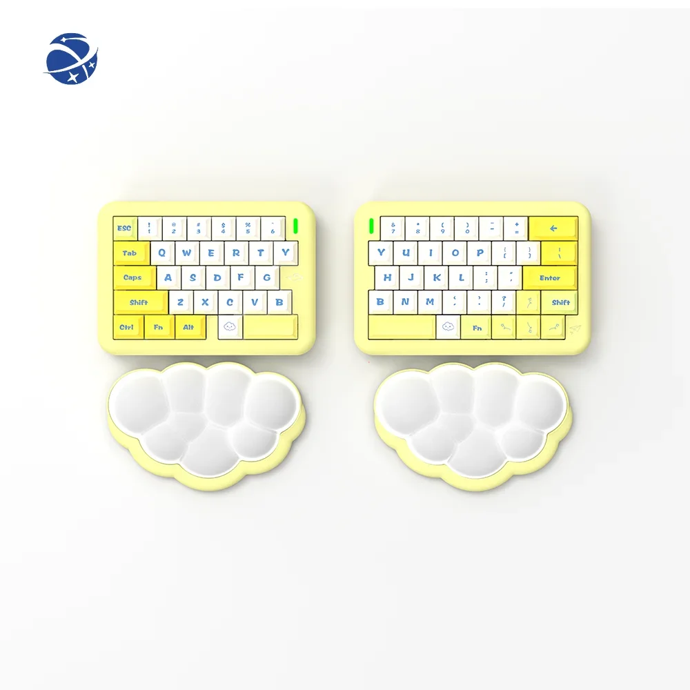 Separate split Mechanical keyboard Programmable Custom ergonomic 67 keys