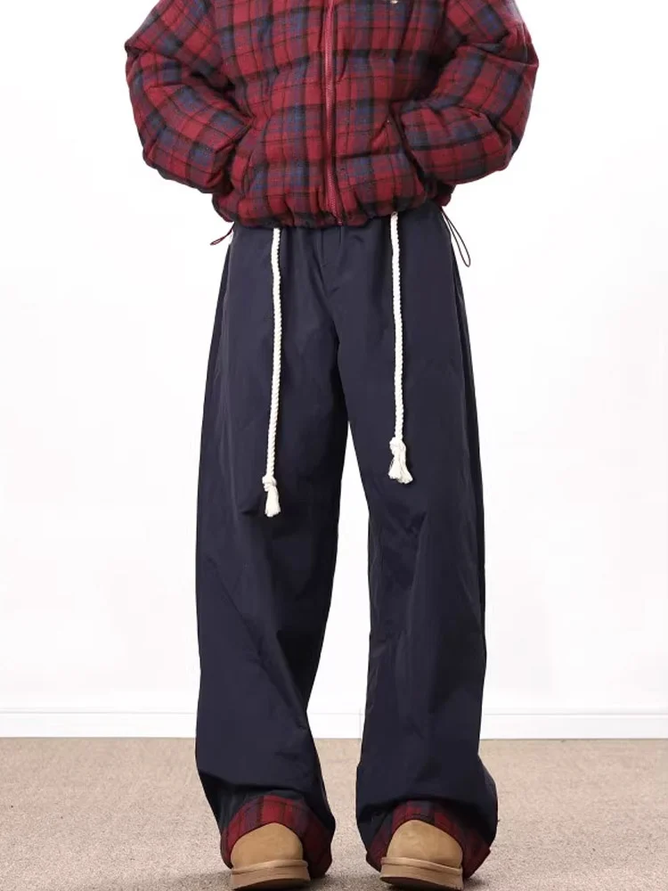 

Thiened Warm Winter Cotton Pants Men Women Gourd Pattern Emed Fce Casual Trousers Waterproof Ski Pants Couple Windpr...