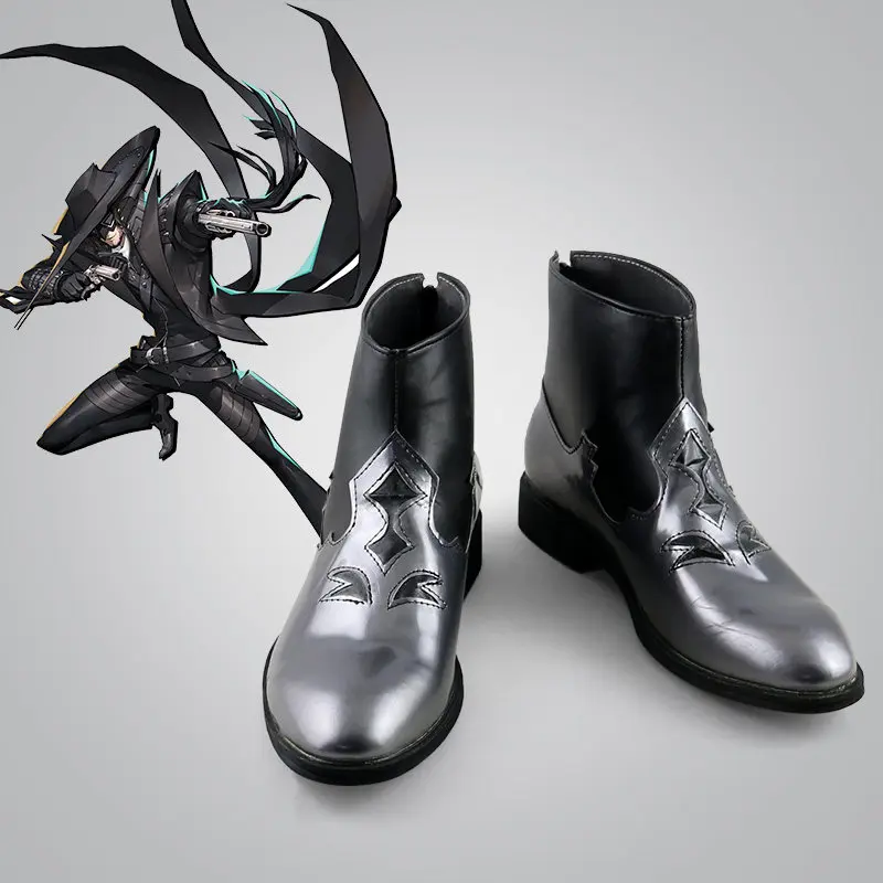 

Anime Game Cosplay Shoes Zenkichi Hasegawa Persona5 Boots Halloween Costume Accessories Props Made