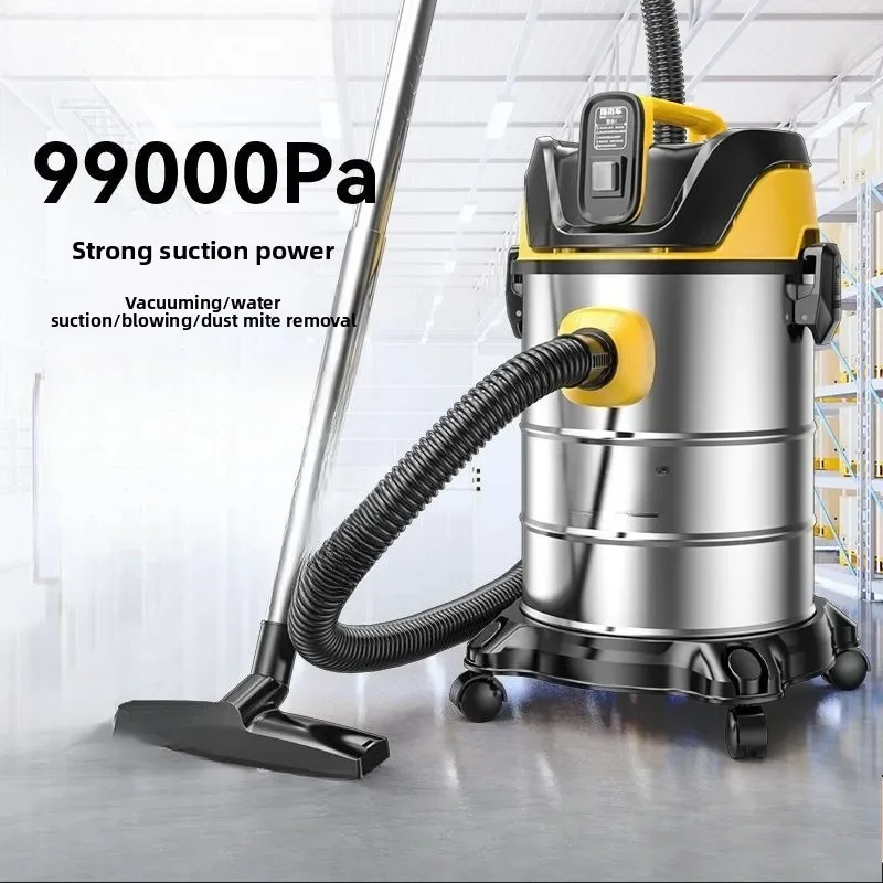 Wet Dry Vacuum Cleaner, Powerful Suction Vacuum for Home Car Industrial Use