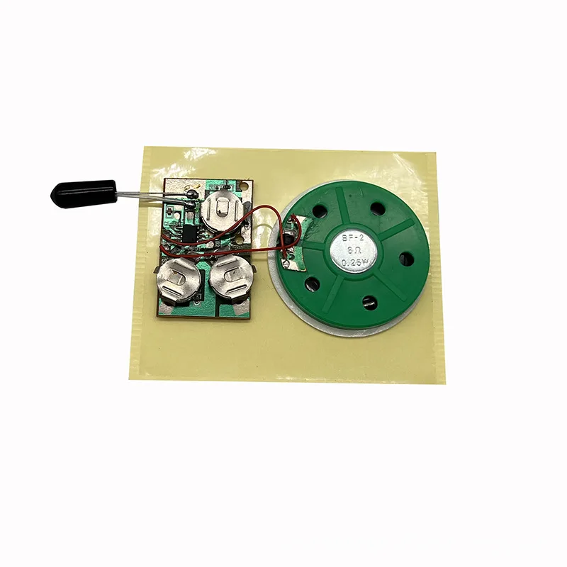 Custom Birthday 3D-up Music Greeting Card Mechanism Recording Function Module Compatible with Various Card Chips