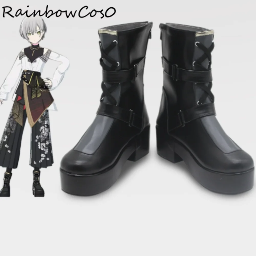 

Hinomori Shiho Project Sekai Cosplay Shoes Boots Game Anime Halloween Christmas RainbowCos0 W4634