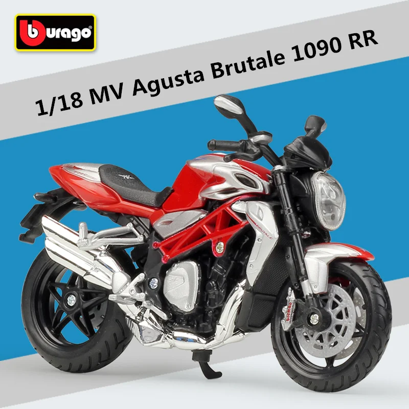 Maisto 1:12 MV Agusta Brutale 1090RR Alloy Motorcycle Model Diecast Metal Toy Motorcycle Model Simulation Collection Kids Gifts