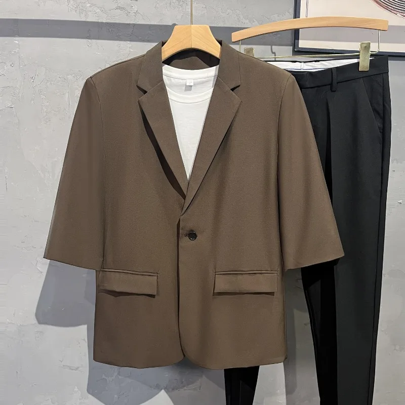 [single piece] brown suit