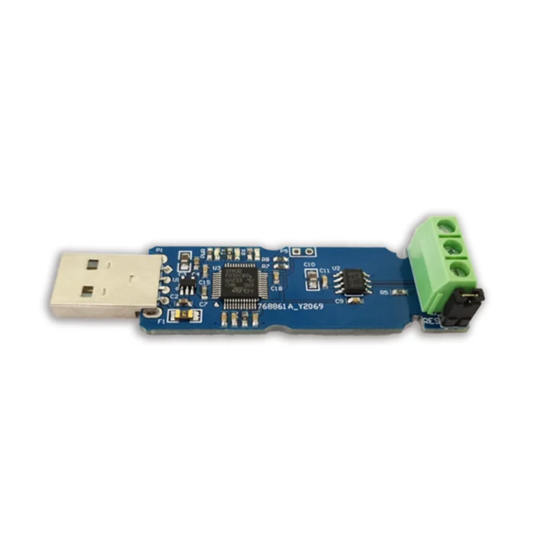 CANable-Adaptateur d'analyseur de débogueur LilCanbus, USB vers convertisseur, CANdleLight TJA10 laqué T/3, version non isolée