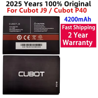 2025 Years 100% Original 4200mAh Battery For Cubot J9 P40 Mobile Phone High Quality Replacement Batteries Bateria Batterij