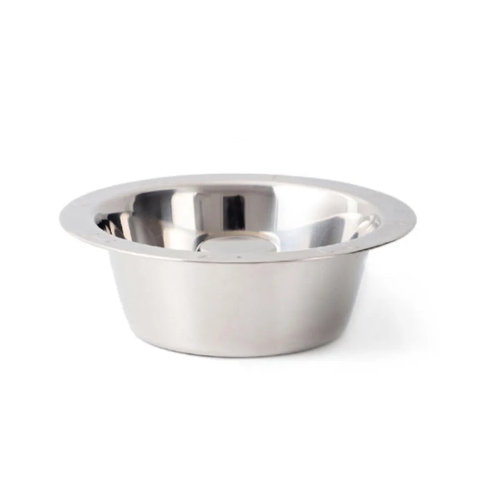 

Stainless Steel Pet Slow Feeder Bowl Durable Anti-Slip Cat Food Dish Anti-Choke Easy Clean Dog Feeding Bowl Animal Feeding