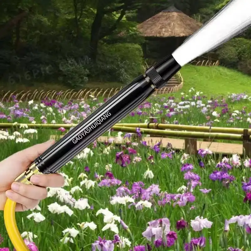 High Pressure Washing Water Gun Adjustable Portable Direct Spray Car Wash Nozzle Home Garden Shower Water Gun Cleaning Tools
