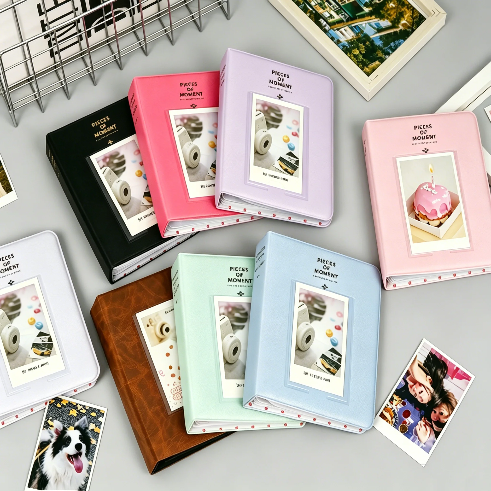 64 Pockets Photo Album Inch Pictures Storage Case Stamps Tickets Cards Organizer For Fujifilm Instax Mini 12/11/9