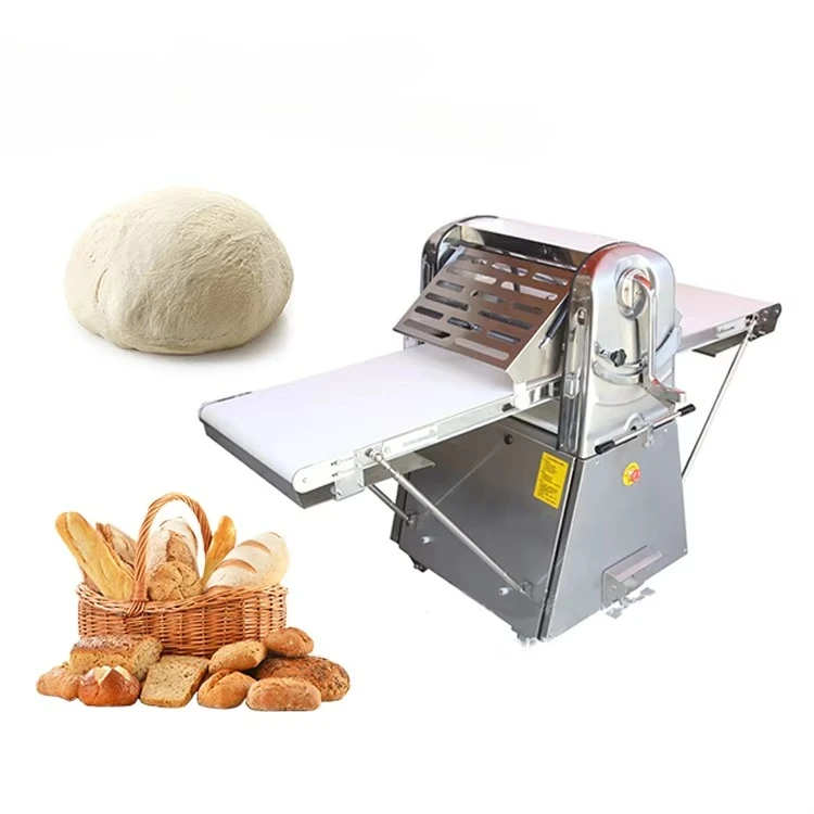 Wholesale Inventory Commercial Baking Machine Automatic 520 Stand Type Reversible  Dough Sheeter With Fast Shipping