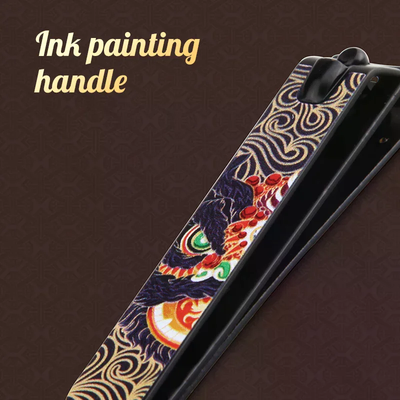 مسمار كليبرز النمط الصيني الأسد الرقص الفولاذ المقاوم للصدأ أظافر القاطع مقص سميك المهنية باديكير مانيكير المتقلب أداة #3