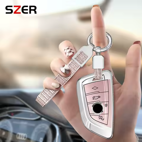 NEW ABS Car Key Cover Case Shell Fob For BMW G30 G20 X1 X2 X3 X4 X5 X6 520 525 320i G11 F15 F16 G01 G02 Keychain Accessories