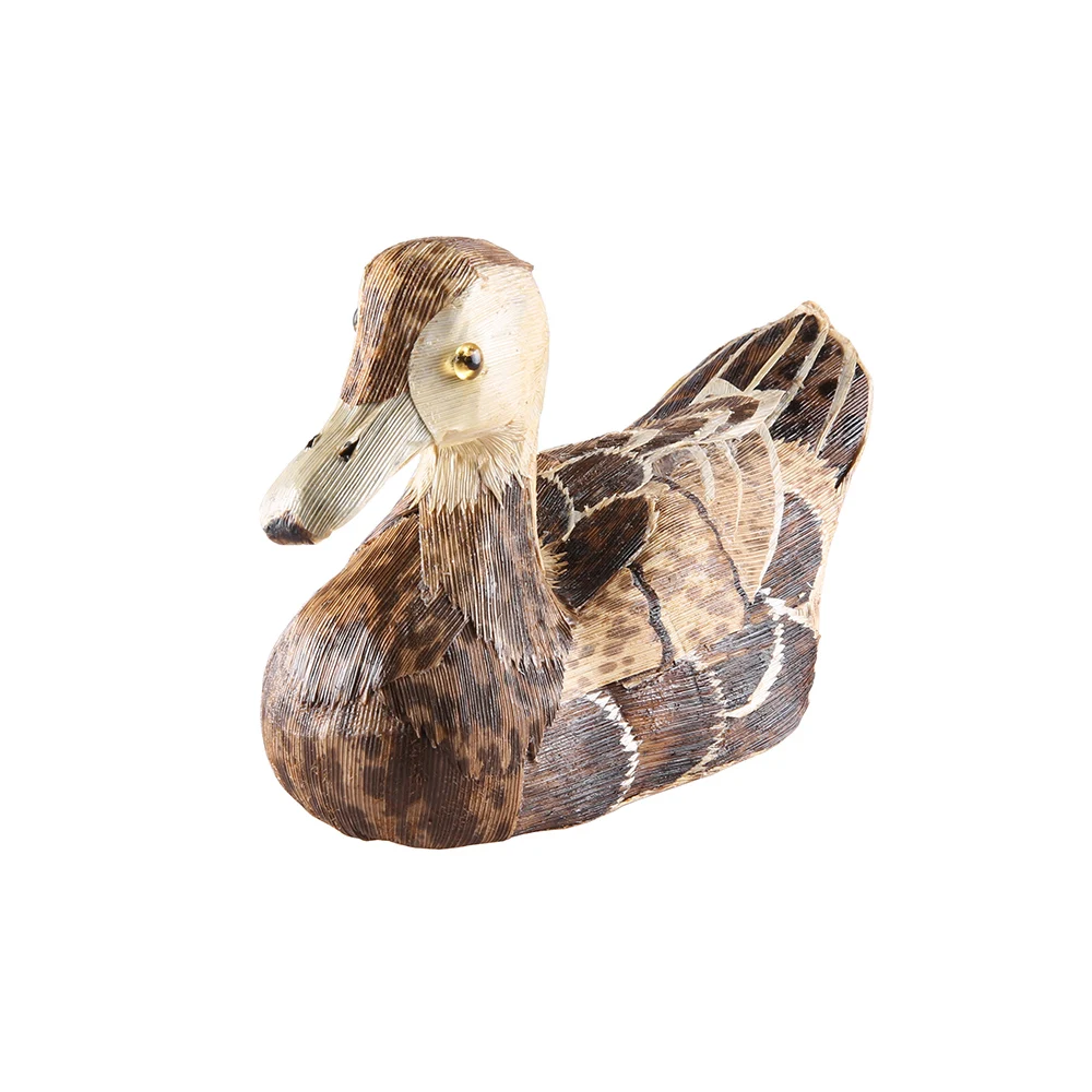 

Бамбуковая ракушка для стрельбы, утка, украшение для дома, детские подарки, ремесленные изделия ручной работы, скульптура птицы, орнамент