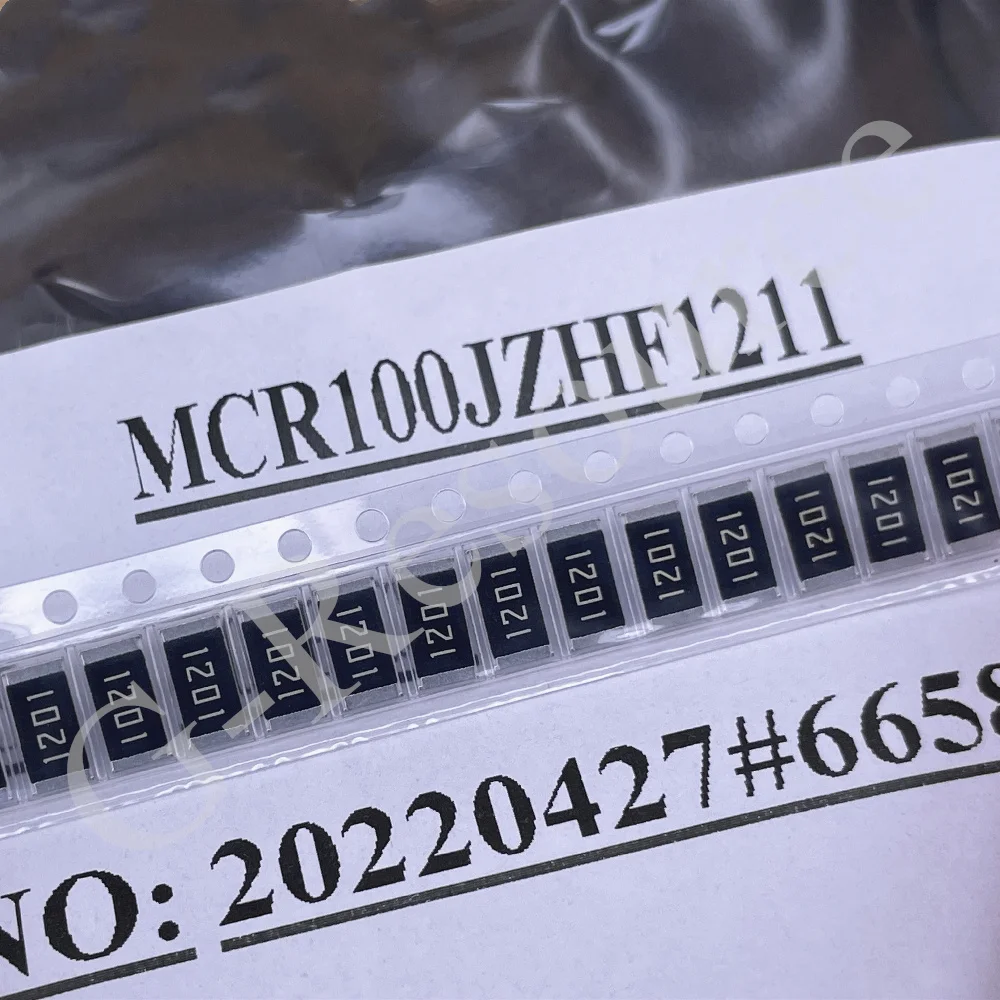 

Новый оригинальный (100 шт.) MCR100JZHF1001 MCR100JZHF1211 Сопротивление патча 1 кОм ± 1% 1 Вт 2512