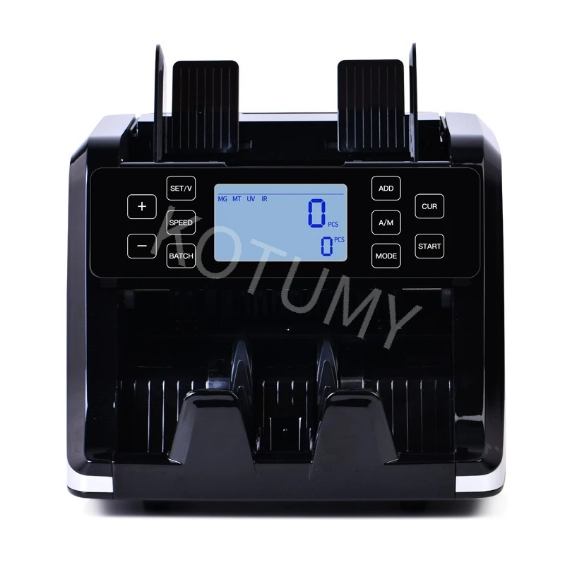 M997 Global Currency Vertical Currency Counting Machine USD Euro Foreign Currency Counting Machine International Edition