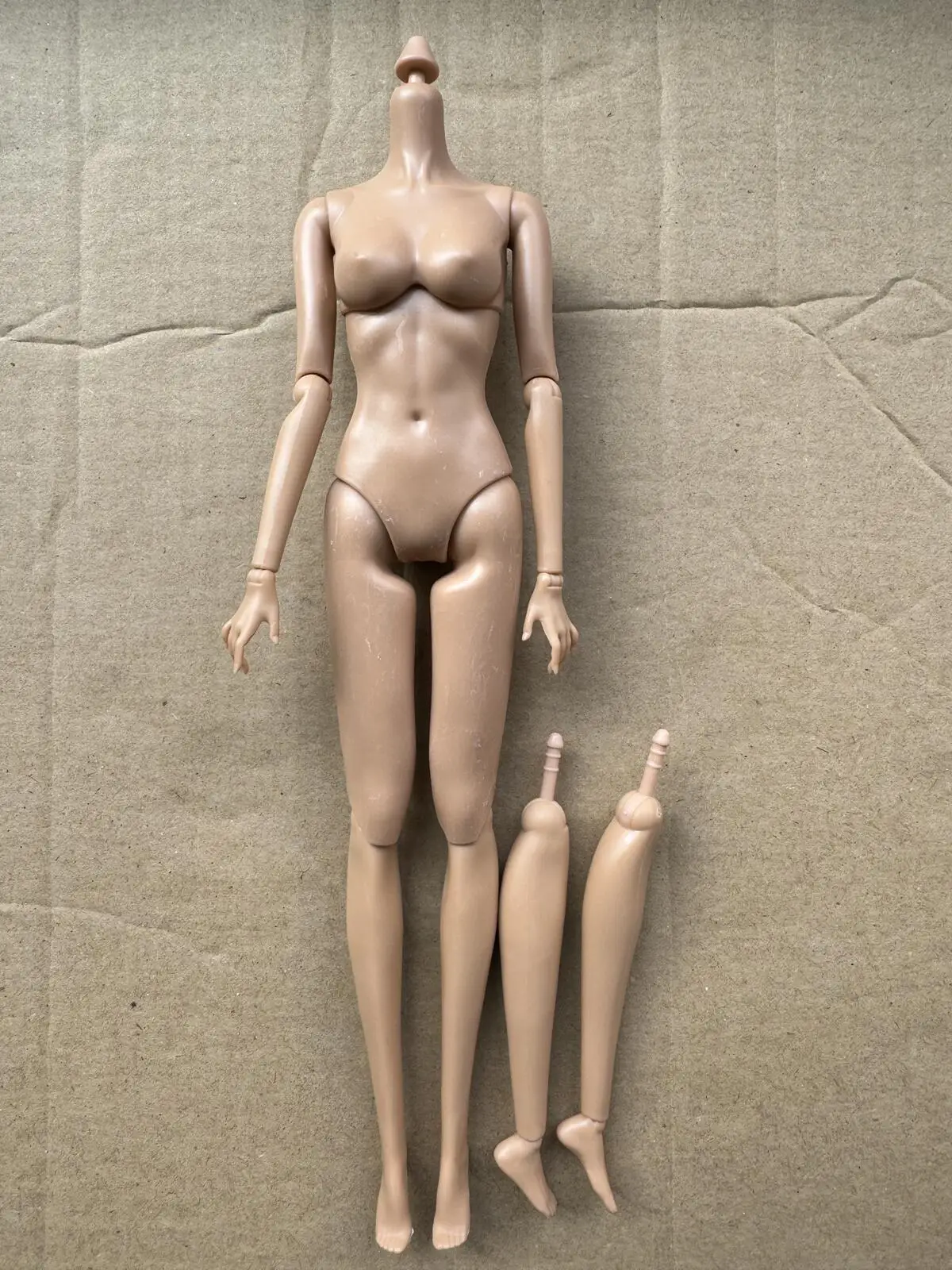 1/6 Doll Body With Replacement Legs Women White Black Model FR Body 14 Joints Movable Girls DIY Toys Collections Figures